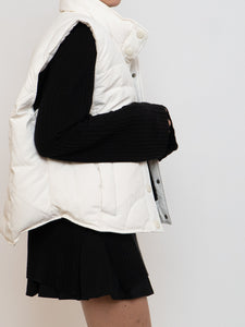 Vintage x White Down, Feather Puffer Vest (S-XL)