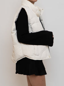 Vintage x White Down, Feather Puffer Vest (S-XL)