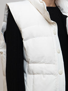 Vintage x White Down, Feather Puffer Vest (S-XL)