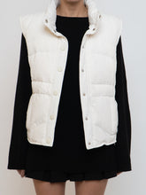 Load image into Gallery viewer, Vintage x White Down, Feather Puffer Vest (S-XL)