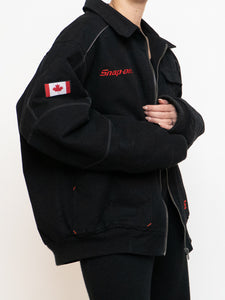 Vintage x SNAP-ON Black Denim Jacket (S-L)