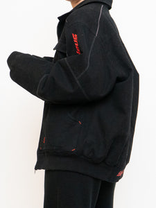 Vintage x SNAP-ON Black Denim Jacket (S-L)