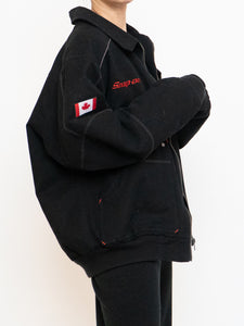 Vintage x SNAP-ON Black Denim Jacket (S-L)
