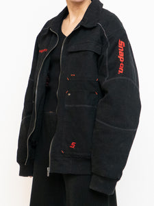 Vintage x SNAP-ON Black Denim Jacket (S-L)
