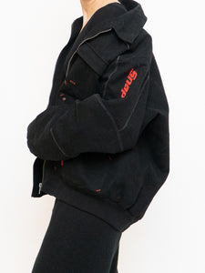 Vintage x SNAP-ON Black Denim Jacket (S-L)
