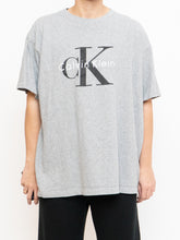 Load image into Gallery viewer, Vintage x Made in USA x CALVIN KLEIN Heathered Grey Tee (XL)