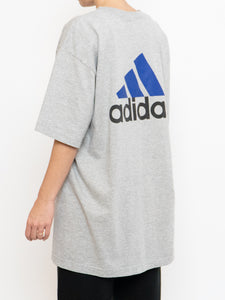 Vintage x Made in Canada x ADIDAS Grey, Blue Tee (XS-XL)