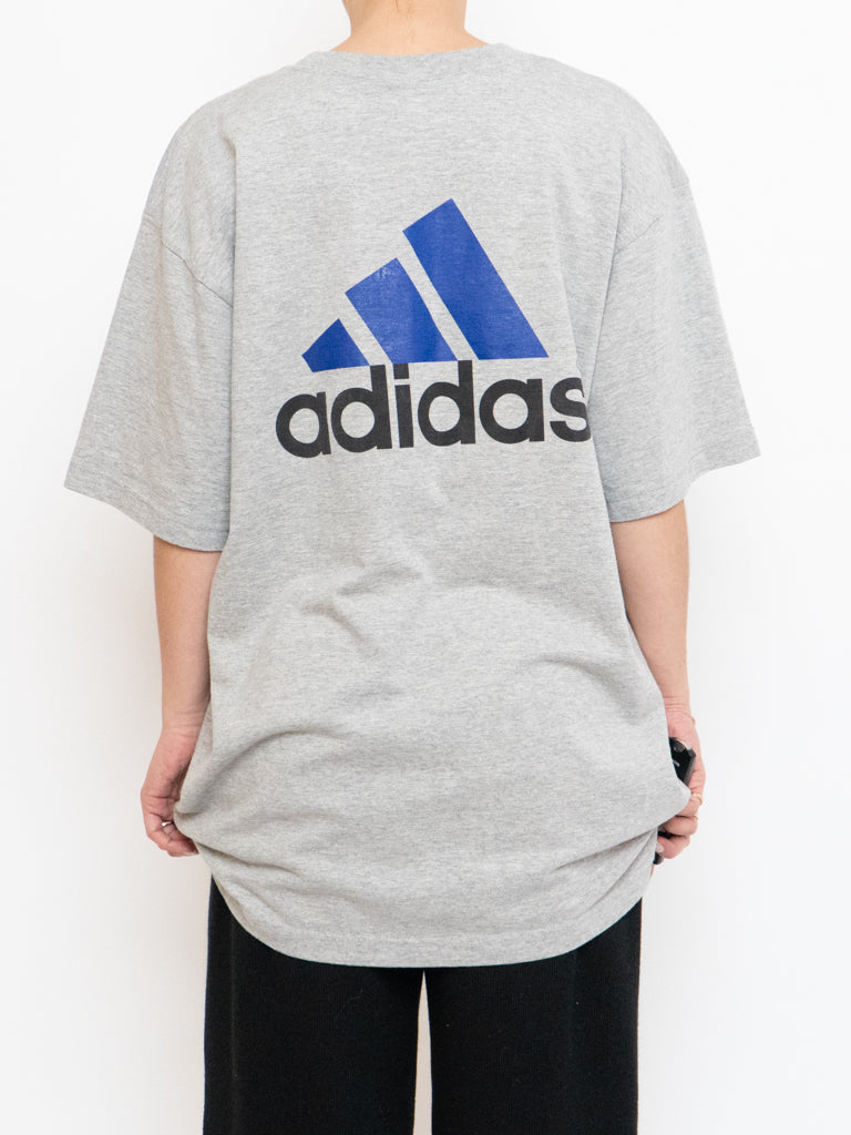Vintage x Made in Canada x ADIDAS Grey, Blue Tee (XS-XL)