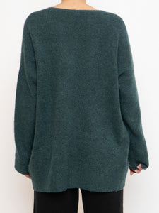EILEEN FISHER x Cashmere And Silk Sweater (M)