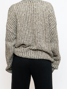Vintage x Made in Canada x TOSANI Beige & Black Knit (XL)