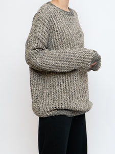 Vintage x Made in Canada x TOSANI Beige & Black Knit (XL)