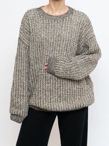 Vintage x Made in Canada x TOSANI Beige & Black Knit (XL)