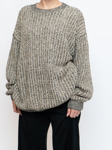 Vintage x Made in Canada x TOSANI Beige & Black Knit (XL)