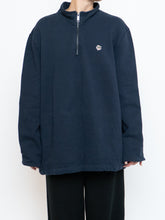 Load image into Gallery viewer, TED BAKER x Navy Quarterzip Sweater (XS-XL)