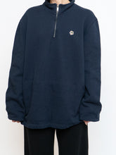 Load image into Gallery viewer, TED BAKER x Navy Quarterzip Sweater (XS-XL)
