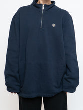 Load image into Gallery viewer, TED BAKER x Navy Quarterzip Sweater (XS-XL)