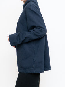TED BAKER x Navy Quarterzip Sweater (XS-XL)