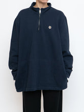 Load image into Gallery viewer, TED BAKER x Navy Quarterzip Sweater (XS-XL)