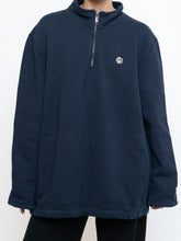 Load image into Gallery viewer, TED BAKER x Navy Quarterzip Sweater (XS-XL)