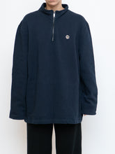 Load image into Gallery viewer, TED BAKER x Navy Quarterzip Sweater (XS-XL)