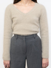 Load image into Gallery viewer, Vintage x BANANA REPUBLIC Beige Angora, Wool Sweater (XS, S)