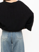 Load image into Gallery viewer, Vintage x Black Ribbed Knit Sweater (S-XL)