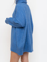 Load image into Gallery viewer, WILLIAM RAST X Blue Speckled Knit Turtleneck (XS-2XL)
