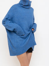 Load image into Gallery viewer, WILLIAM RAST X Blue Speckled Knit Turtleneck (XS-2XL)