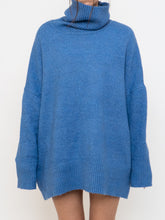 Load image into Gallery viewer, WILLIAM RAST X Blue Speckled Knit Turtleneck (XS-2XL)