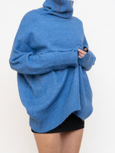 Load image into Gallery viewer, WILLIAM RAST X Blue Speckled Knit Turtleneck (XS-2XL)