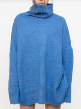 Load image into Gallery viewer, WILLIAM RAST X Blue Speckled Knit Turtleneck (XS-2XL)