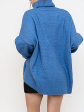 Load image into Gallery viewer, WILLIAM RAST X Blue Speckled Knit Turtleneck (XS-2XL)