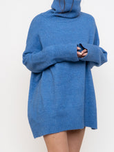 Load image into Gallery viewer, WILLIAM RAST X Blue Speckled Knit Turtleneck (XS-2XL)