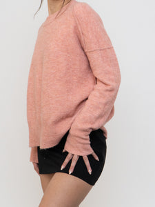 ALL SAINTS x Pink Italian Yarn Sweater (XS-M)