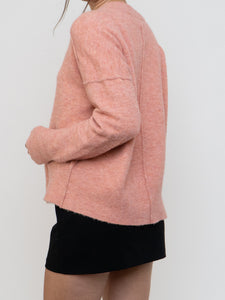 ALL SAINTS x Pink Italian Yarn Sweater (XS-M)