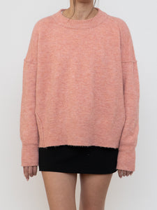 ALL SAINTS x Pink Italian Yarn Sweater (XS-M)
