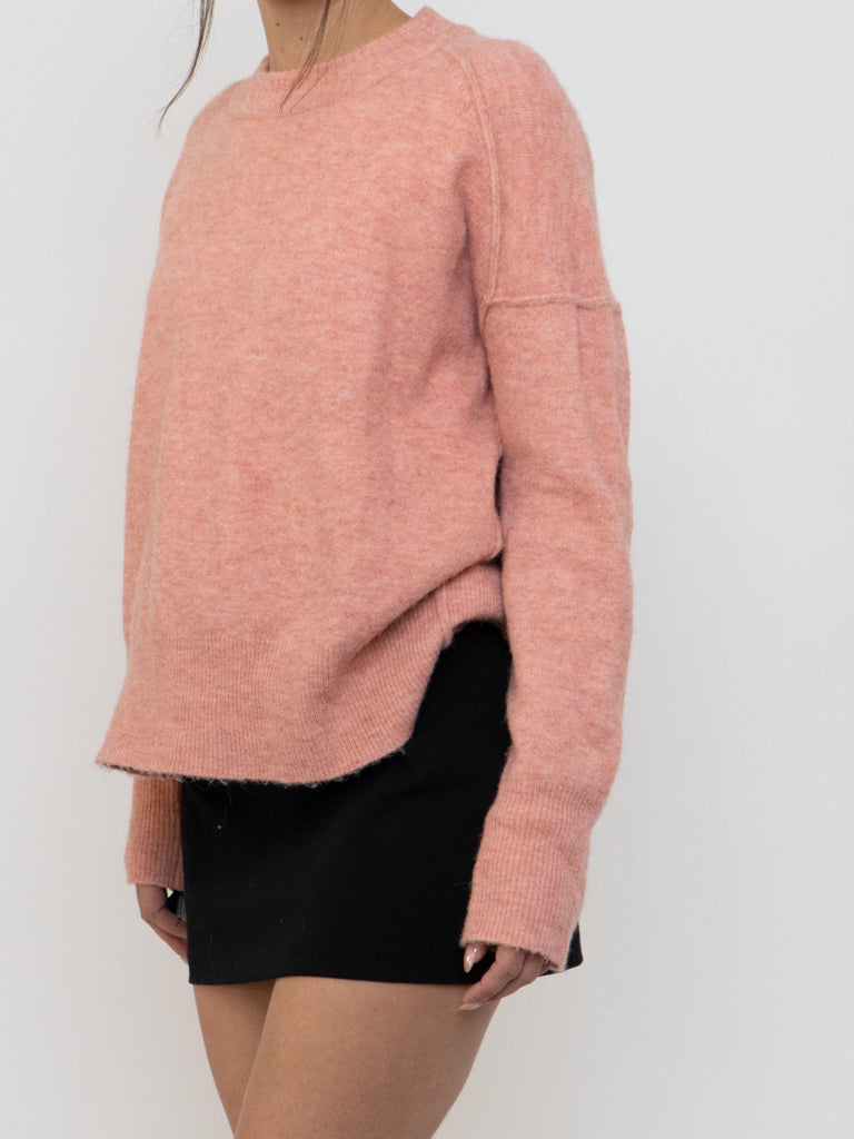 ALL SAINTS x Pink Italian Yarn Sweater (XS-M)