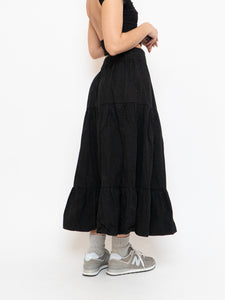 Modern x Tiered Skirt With Thick Waistband (S, M)
