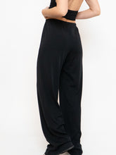Load image into Gallery viewer, Vintage x Made in Canada x  Black Stretch Lounge Pants (M, L)