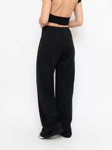 Vintage x Made in Canada x  Black Stretch Lounge Pants (M, L)