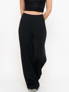 Vintage x Made in Canada x  Black Stretch Lounge Pants (M, L)
