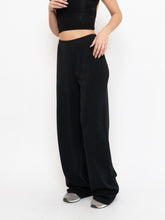 Load image into Gallery viewer, Vintage x Made in Canada x  Black Stretch Lounge Pants (M, L)
