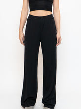 Load image into Gallery viewer, Vintage x Made in Canada x  Black Stretch Lounge Pants (M, L)