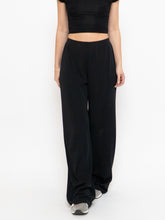 Load image into Gallery viewer, Vintage x Made in Canada x  Black Stretch Lounge Pants (M, L)