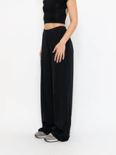 Load image into Gallery viewer, Vintage x Made in Canada x  Black Stretch Lounge Pants (M, L)