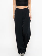 Load image into Gallery viewer, Vintage x Made in Canada x  Black Stretch Lounge Pants (M, L)
