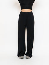Load image into Gallery viewer, Vintage x Made in Canada x  Black Stretch Lounge Pants (M, L)