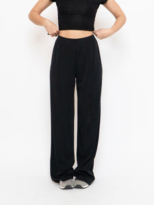 Vintage x Made in Canada x  Black Stretch Lounge Pants (M, L)