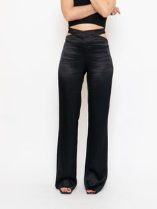 ZARA x Satin Tie Pants (M, L)