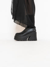 Load image into Gallery viewer, WINDSORSMITH x Black Leather Platform Boot (9)